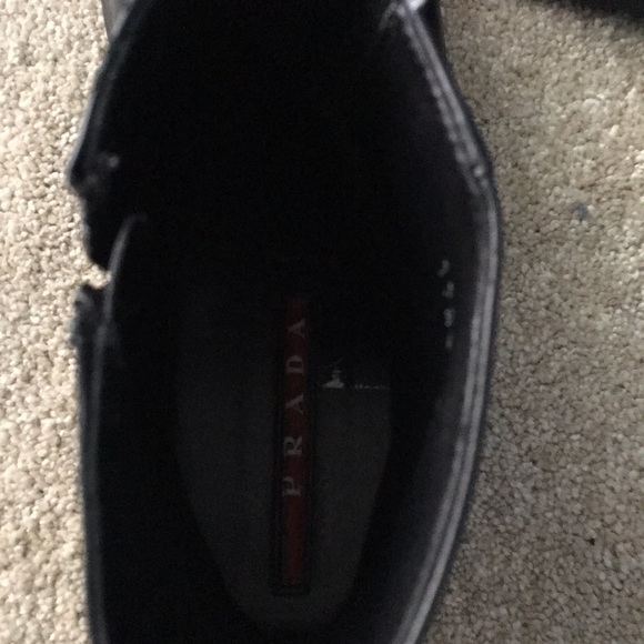 Prada Zipper Up Chelsea Boot - Picture 4 of 7